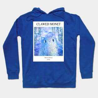 Clawed Monet Gallery cat Hoodie